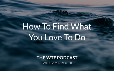 The WTF Podcast – Ep32: How To Find What You Love To Do