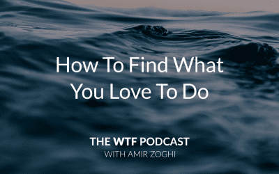 The WTF Podcast – Ep32: How To Find What You Love To Do